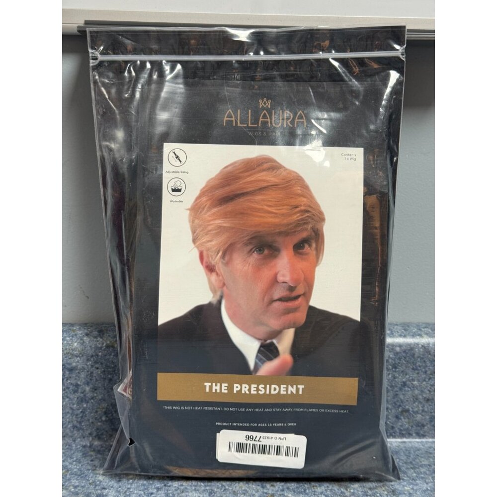 WIG US PRESIDENT MENS COSTUME WIG SOLD OUT